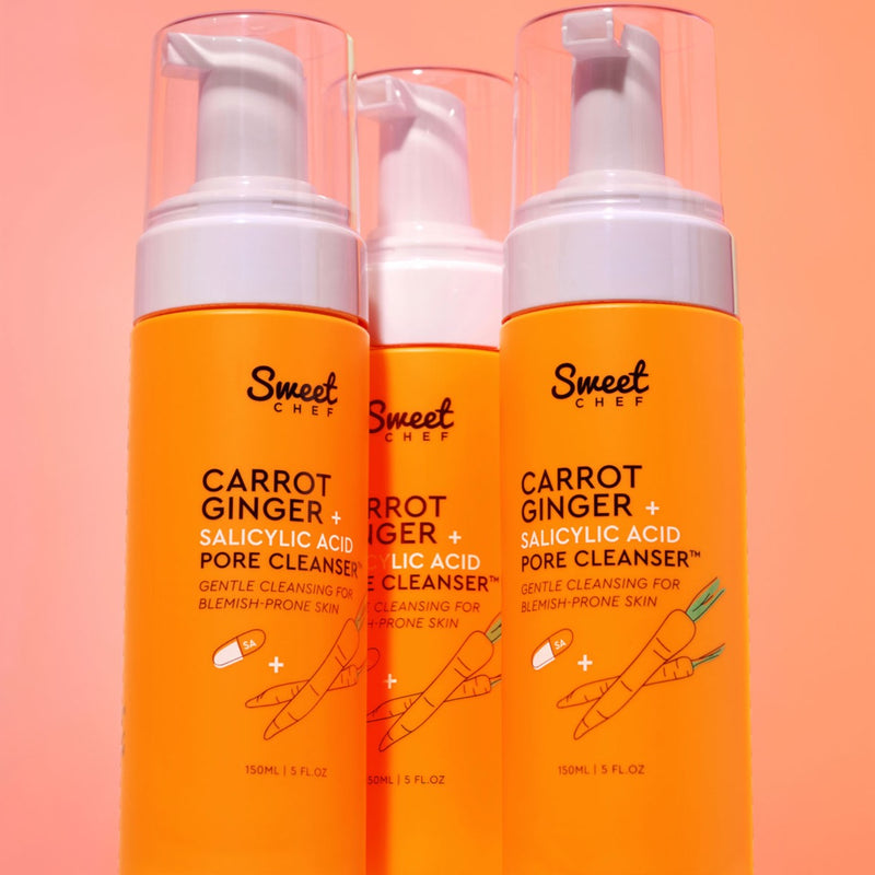 Carrot Ginger + Salicylic Acid  Pore Cleanser